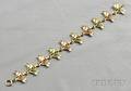 Retro 14kt Bicolor Gold Bracelet Tiffany  Co