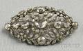 Rosecut Diamond Brooch