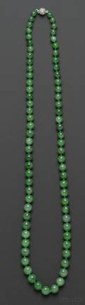Jadeite Bead Necklace