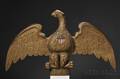 Monumental Architectural Carved Eagle with Union Shield