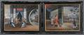 Chinese School 19th Century Pair of China Trade Genre Scenes