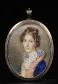May Fairchild American 18721959 After Anna Claypoole Peale American 17911878 Portrait Miniature of Catherine McFarlane