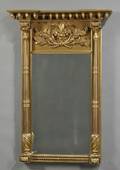 Classical Wood and Giltgesso Mirror