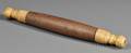 Scrimshaw Whale Ivory and Lignum Vitae Rolling Pin