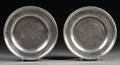 Two Pewter Plates