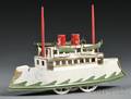 Painted Pressed Steel Ferry Toy