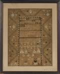 Large Needlework Sampler