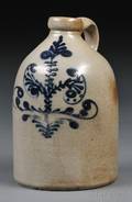 Cobaltdecorated Stoneware Jug