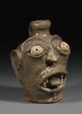 Stoneware Face Jug