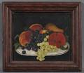 American School 19th Century Still Life of Fruit