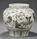 Chinese Guigu Xiashanstyle Porcelain Jar
