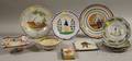Eleven Pieces of Assorted Quimper Ceramics