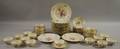 Sixtythreepiece Royal Copenhagen Floraldecorated Porcelain Dinner Set