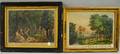Two Framed 19th Century Handcolored Lithographs