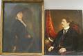 Two 19thEarly 20th Century American School Oil on Canvas Portraits