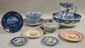 Ten Pieces of English Staffordshire Transferware