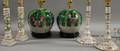 Three Pairs of Decorative Porcelain Table Lamps