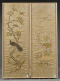 Pair of Embroidered Panels