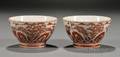 Pair of Kutani Cups