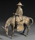 Giltbronze Horse and Rider