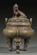 Bronze Censer with Cover