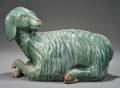 Ceramic Recumbent Sheep