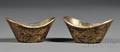 Pair of Giltlacquered Cups