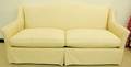 Dapha for Baker Cream Fabric Upholstered Sofa