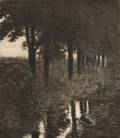 Franz von Stuck German 18631928 Forellenweiher