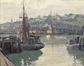 Emile Albert Grupp American 18961978 Gloucester Inner Harbor
