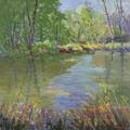 Roger Wilson Dennis American 19021996 The Pond Old Lyme