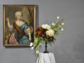 Blooms for Books A Floral Interpretation of the French School Portrait Gentlewoman as Diana