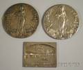 Three European Silver Medallions
