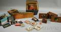 Collection of Magic Lantern Glass Slides and Eleven Sets of 19th and 20th Century Playing Cards
