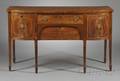 Late George III Inlaid Mahogany Sideboard