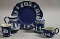 Five Wedgwood Dark Blue Jasper Dip Articles
