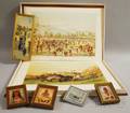 Portfolio After Catlin and Five Framed Miniature Paintings