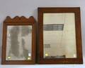 Two 19th Century Mahogany Mirrors