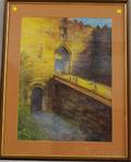 Two Framed Landscapes Claire Murtha Henkel American 20th21st Century Hadrians Gate