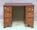 Georgian Mahogany Doublepedestal Dressing Table