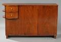 Art Deco Walnut Veneer Credenza