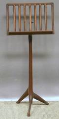 Midcentury Modern Walnut Music Stand