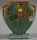 Roseville Pottery Moss Pattern Pillow Vase