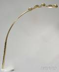 Brass and Marble Floor Lamp