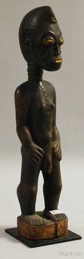 Baule Carved Wood Figure