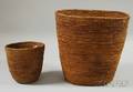 Two Northwest Imbricated Baskets