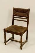 American Wooden Side Chair w Rush Seat
