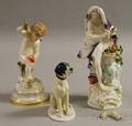 Three Meissen Porcelain Figures