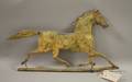 Gilt Molded Copper and Cast Iron Running Horse Weather Vane