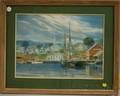 Earle G Barlow American 20th Century Possibly Boothbay Harbor Maine